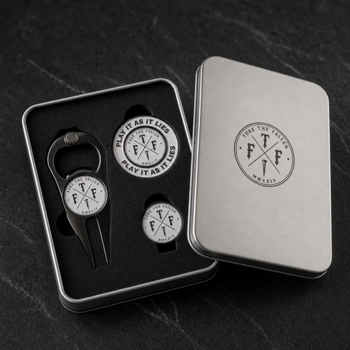 Fore The Fallen Ball Marker, Pitch Mark Repair and Hat Clip